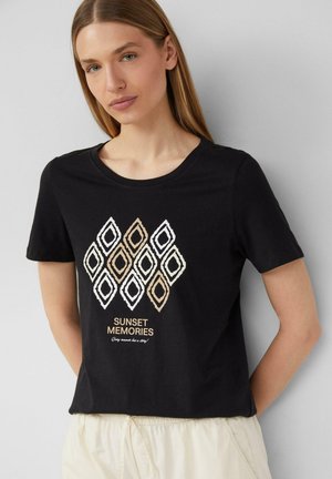 T-shirt print - schwarz