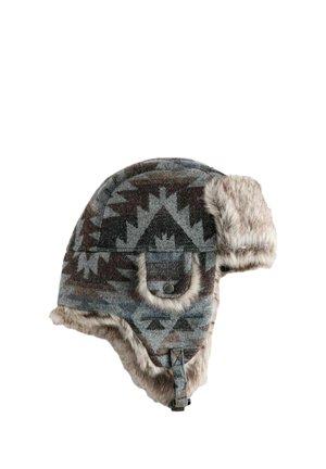TRAPPER - Kalap - grey navajo style