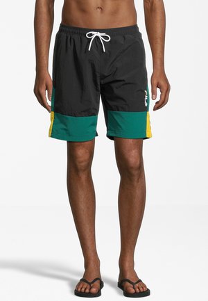 APPAREL SCIACCA  - Shorts da mare - black aventurine dandelion