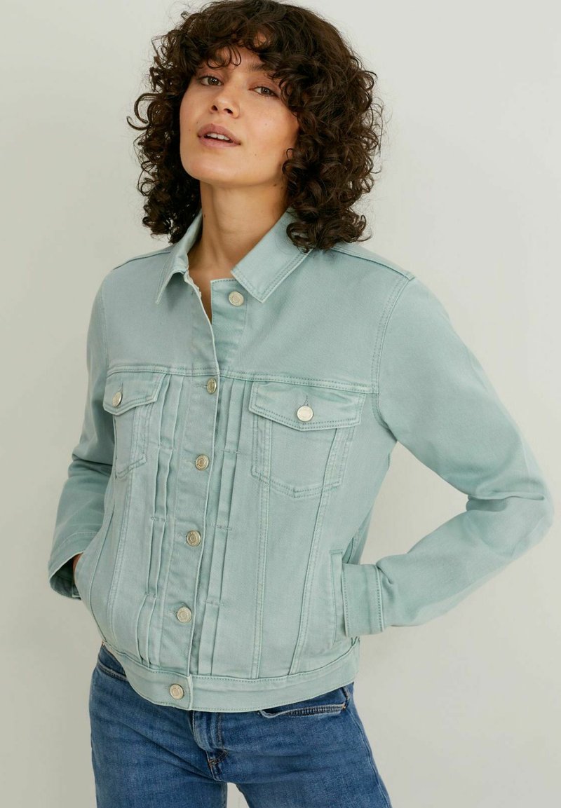 Damen Leichte Jacken | C&A Leichte Jacke green/grün - EO69088 Damen Leichte Jacken | C&A Leichte Jacke green/grün - EO69088
