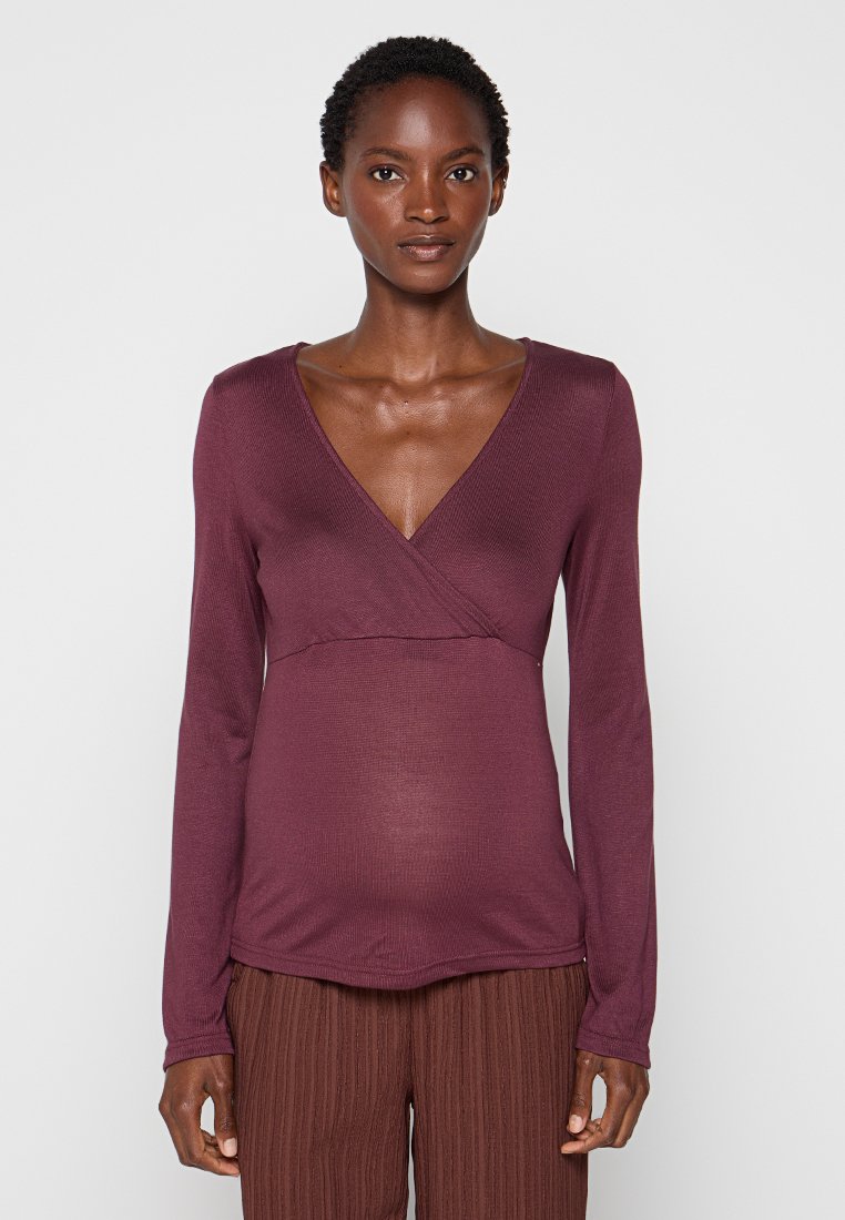 Mamalicious Longsleeve bordeauxrood