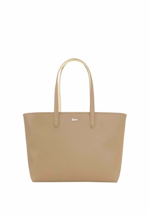Lacoste, LACOSTE SAC CABAS ZIPPÉ ANNA COOKIE POUSSIN - Cabas - cookie poussin  t