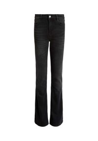 HALDAN - Bootcut-farkut - washed black