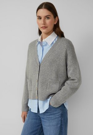 Strickjacke - graphit