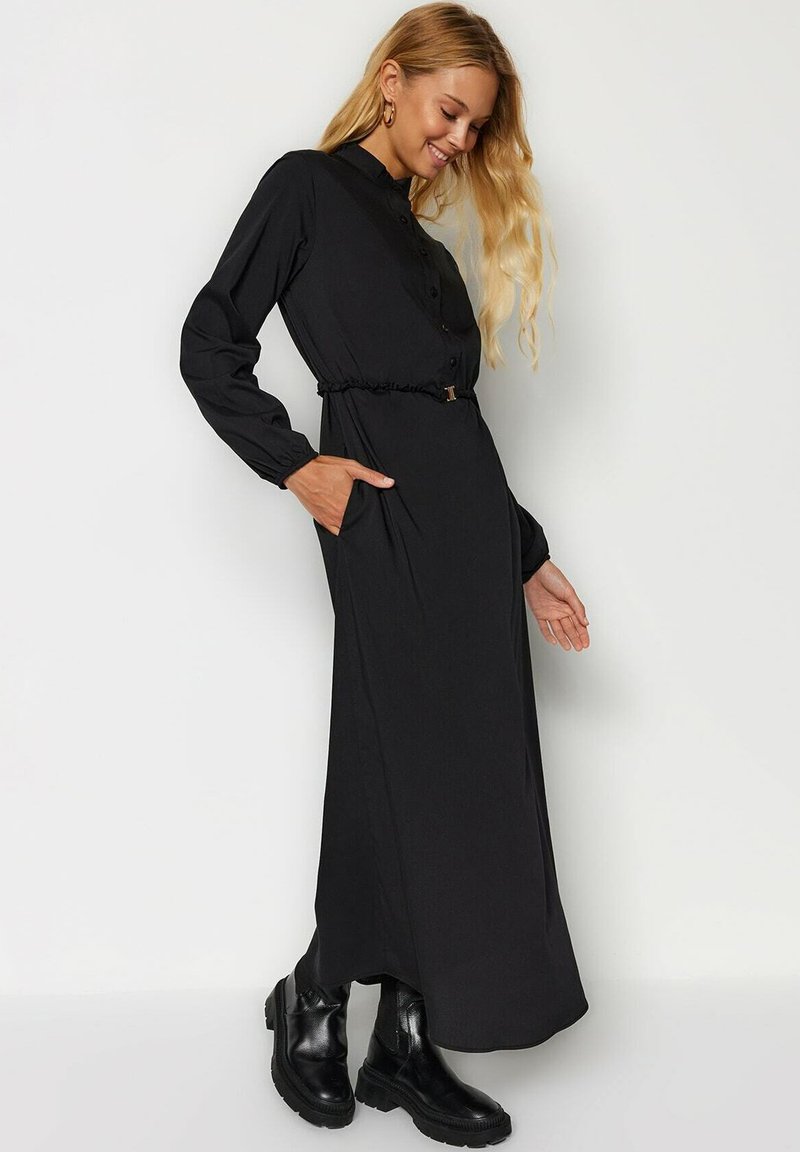 Trendyol Modest Maxi-jurk zwart Trendyol Modest Maxi-jurk zwart