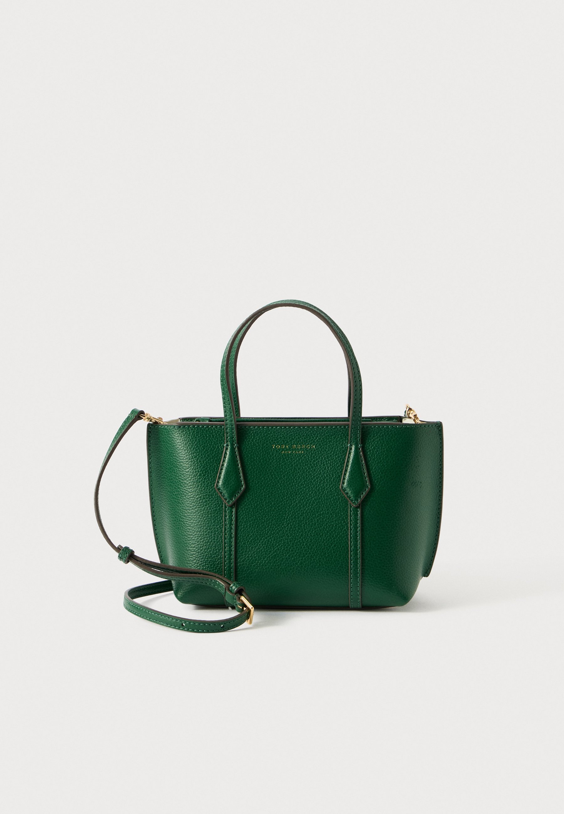 Tory Burch PERRY MINI TOTE - Handtasche - dark kale/grün - Zalando