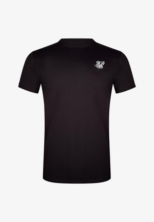 SIKSILK, ESSENTIALS T-SHIRT. - T-shirts basic - black