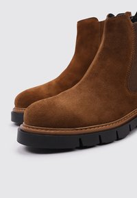 Sandra Fontán LOMCOCHE - Plateaustiefelette - camel