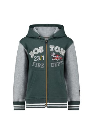 COLLEGE - Zip-up sweatshirt - cypress green