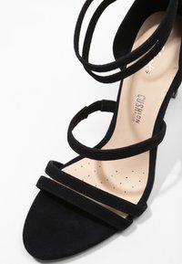 Clarks Sandalen met hoge hak - black