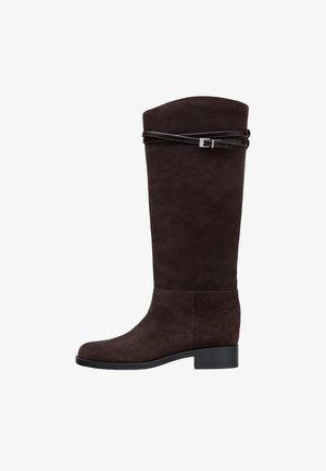 Stradivarius, RIDING STYLE - Bottes - dark brown