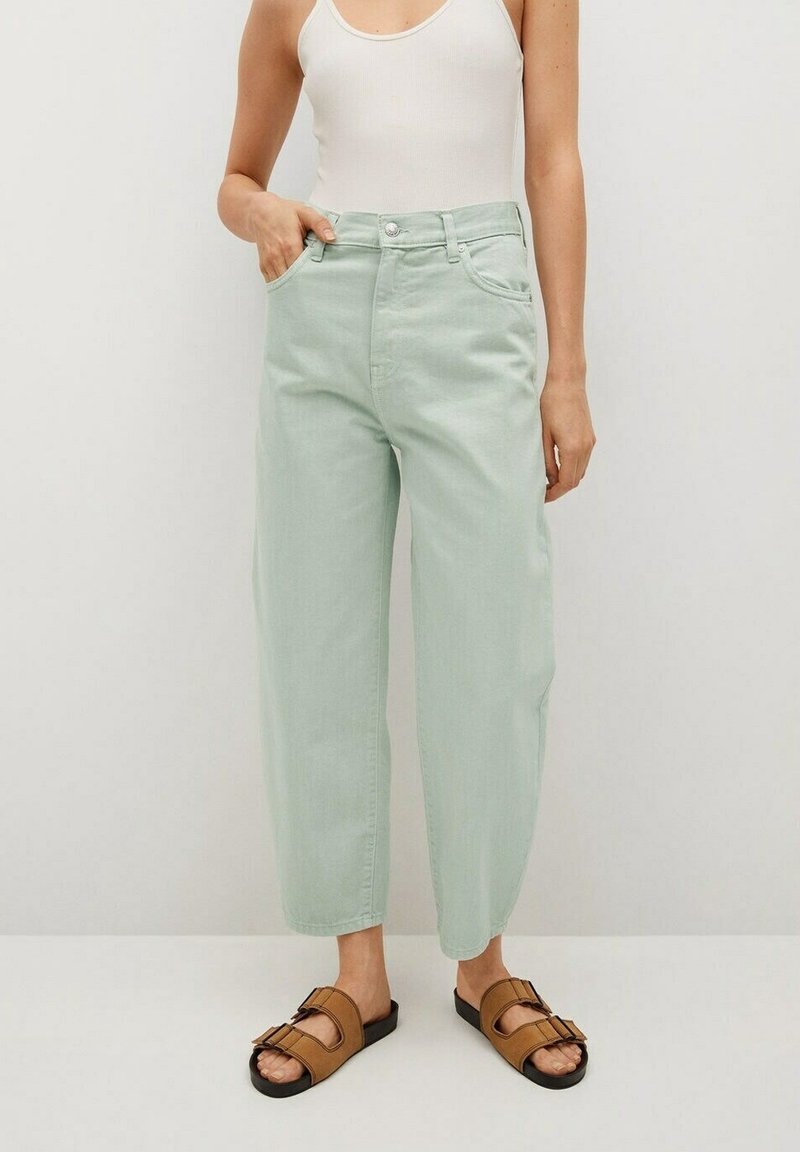 Mango Jeans baggy - mint