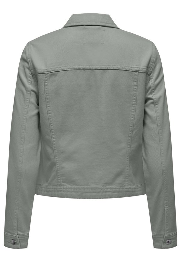 ONLTIA COLORED JACKET - Denim jacket - wrought iron2
