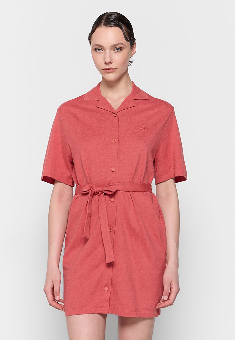 Lacoste Blousejurk rood