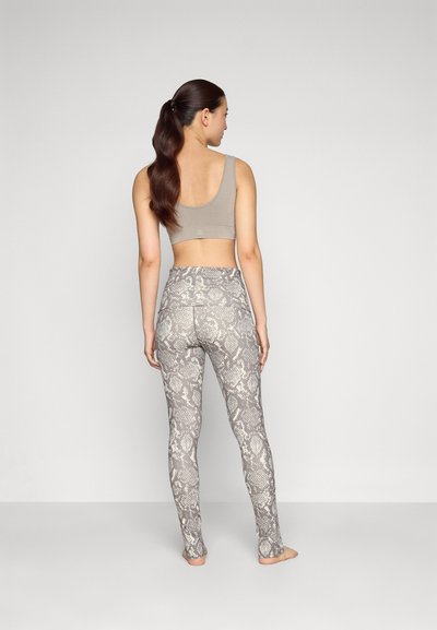 adidas by Stella McCartney LEG - Tights - almond milk/charcoal