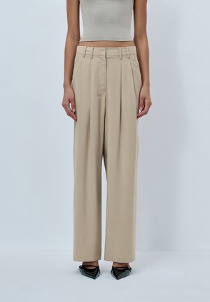 STUDIO ELIN PANTS - Stoffhose - beige