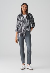 OPUS EMILY CLASSY - Jeans Slim Fit - graphite glaze