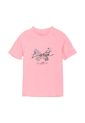 T-Shirt print - salmon rose