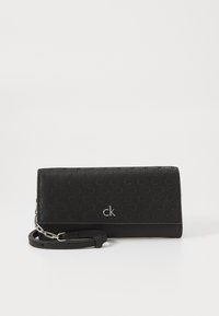Calvin Klein DAILY WALLET MINI BAG - Portefeuille - classic mono black