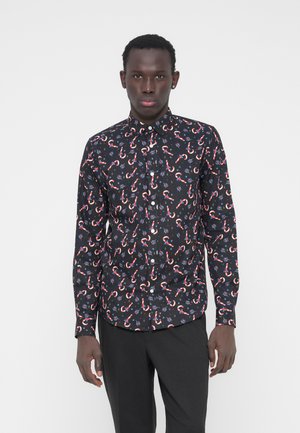 ONSALF XMAS SLIM SHIRT - Srajca - black