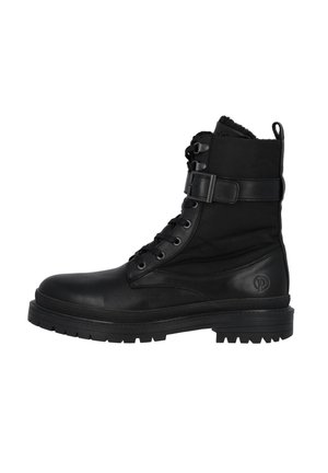 Schnürstiefel - schwarz