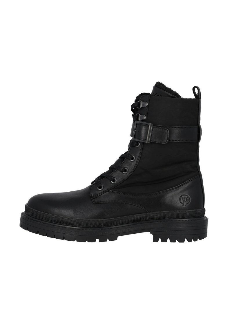 Palado Botas con cordones - schwarz