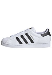 adidas Originals SUPERSTAR UNISEX - Sapatilhas - footwear white/core black/green