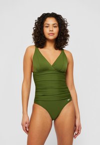 LASCANA - SWIMSUIT LAURA - Kopalke - olive Miniaturna slika 1