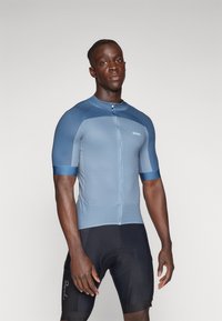 POC ESSENTIAL ROAD LOGO - Maillot de ciclismo - calcite blue/dark calcite blue