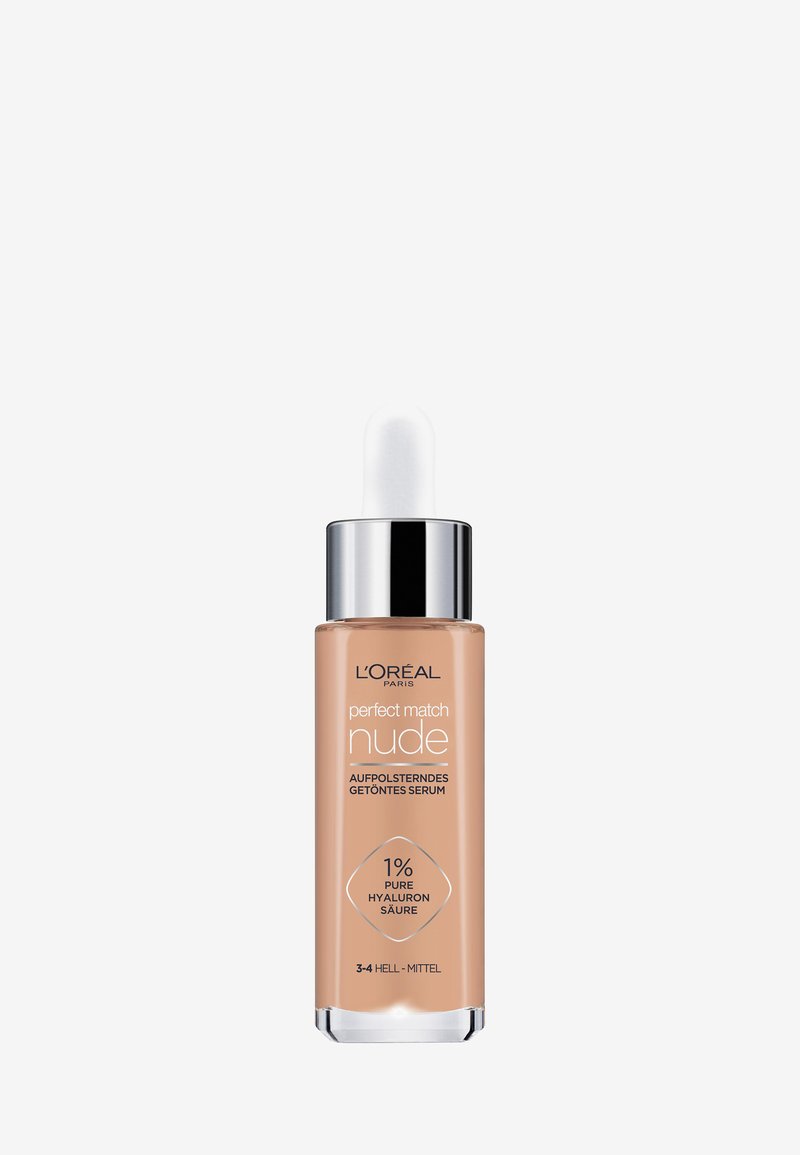 L'Oréal Paris PERFECT MATCH SERUM - Fond de teint - 3/4 hell/mittel