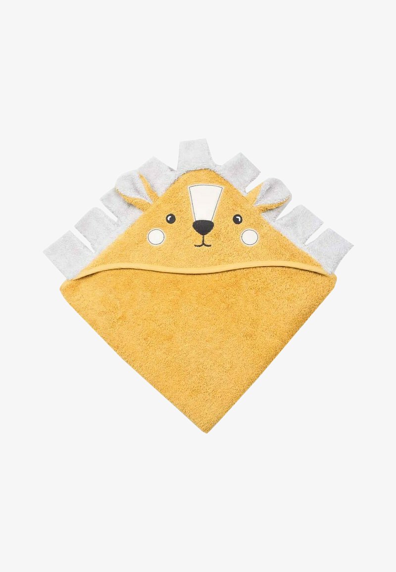 Cigit LION FIGURED - Telo da bagno - mustard yellow