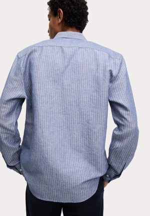 STRIPED - Shirt - blue mix