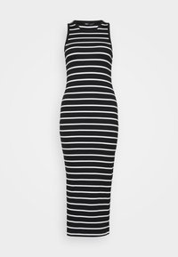 ONLBELFAST STRIPE MIDIDRESS - Etuikjole - black/white