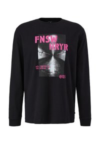 QS MIT FRONT UND RÜCKEN - Longsleeve - schwarz