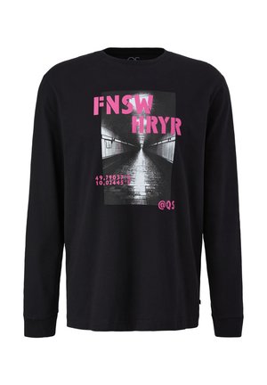 MIT FRONT UND RÜCKEN - Longsleeve - schwarz