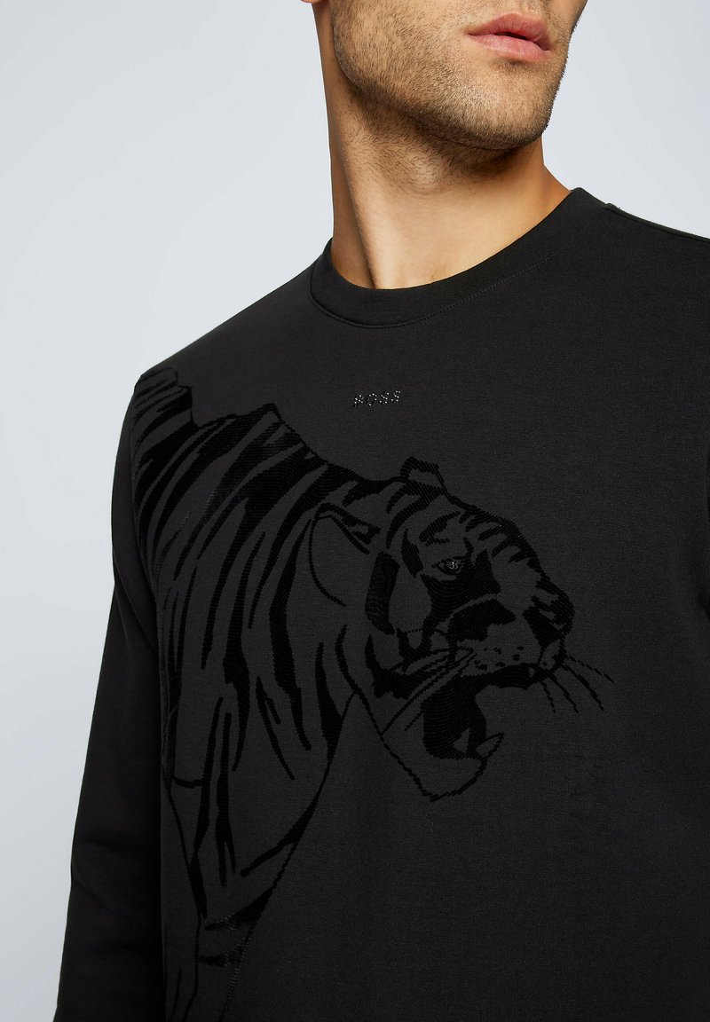 BOSS SALBOX - Sweatshirt - black - Zalando.co.uk