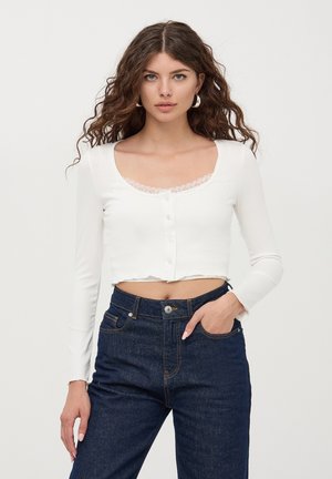 Terranova Cardigan - bianco