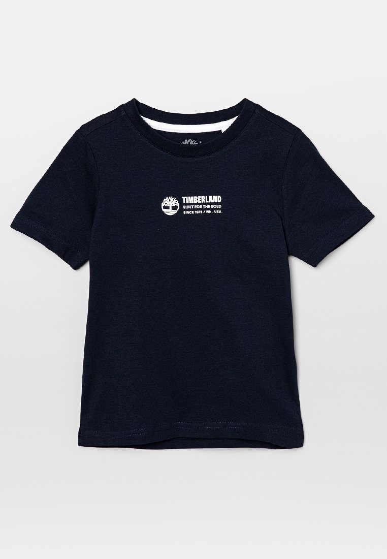 Timberland T-shirt print donkerblauw