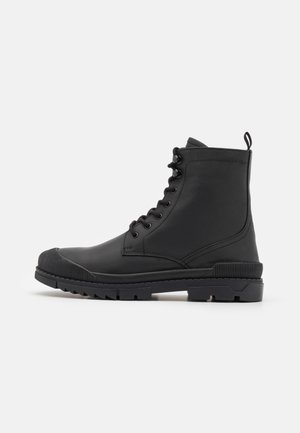 YOURTURN, Bottines à lacets - black