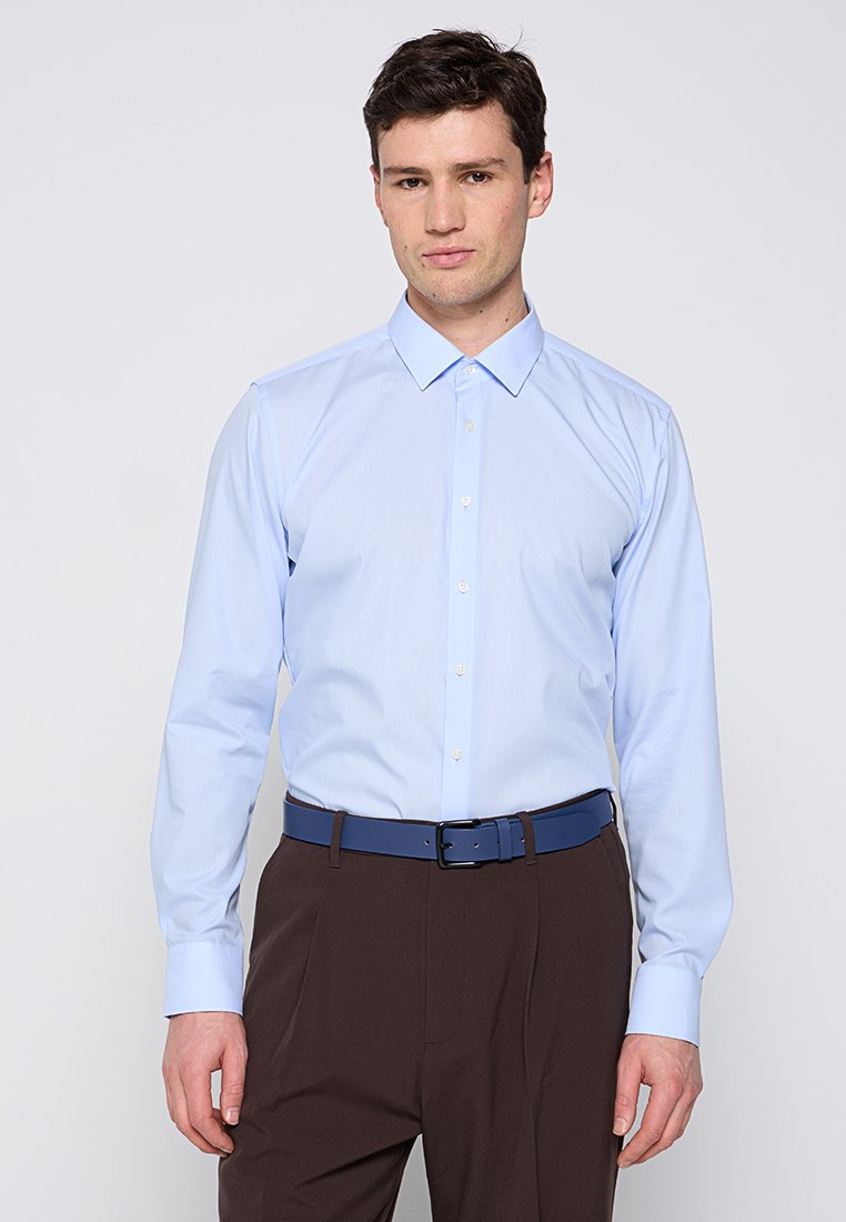 Eterna Zakelijk overhemd lichtblauw
