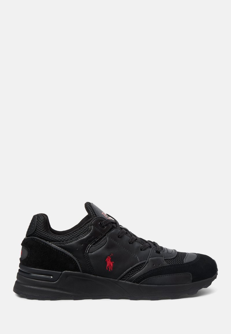 Polo Ralph Lauren - TRACKSTER 200 TOP - Baskets basses - black, Agrandir