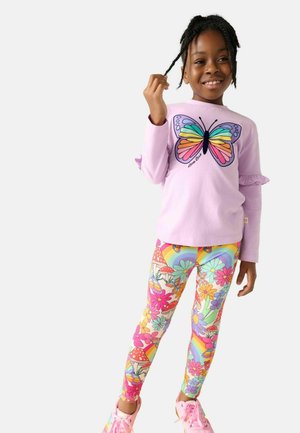 SET - Leggings - Byxor - lilac purple