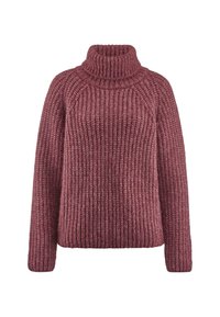 hessnatur Strickpullover - dunkelrot