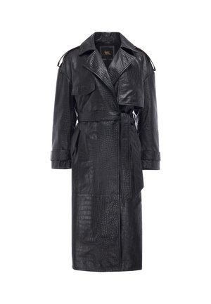 faina, Trenchcoat - black