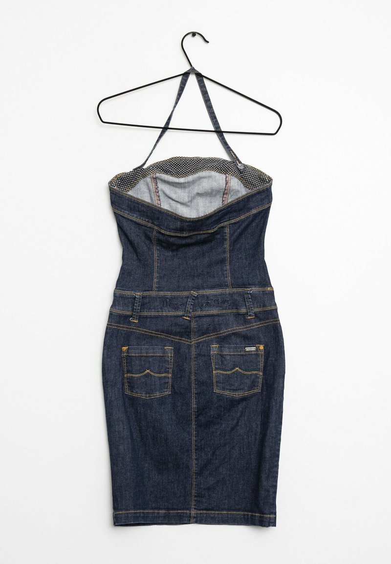 Pepe Jeans Denim dress - blue - (Pre-owned) - Zalando
