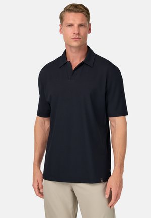 B TECH COOL JADE OPEN NECK - Poloshirt - navy blue