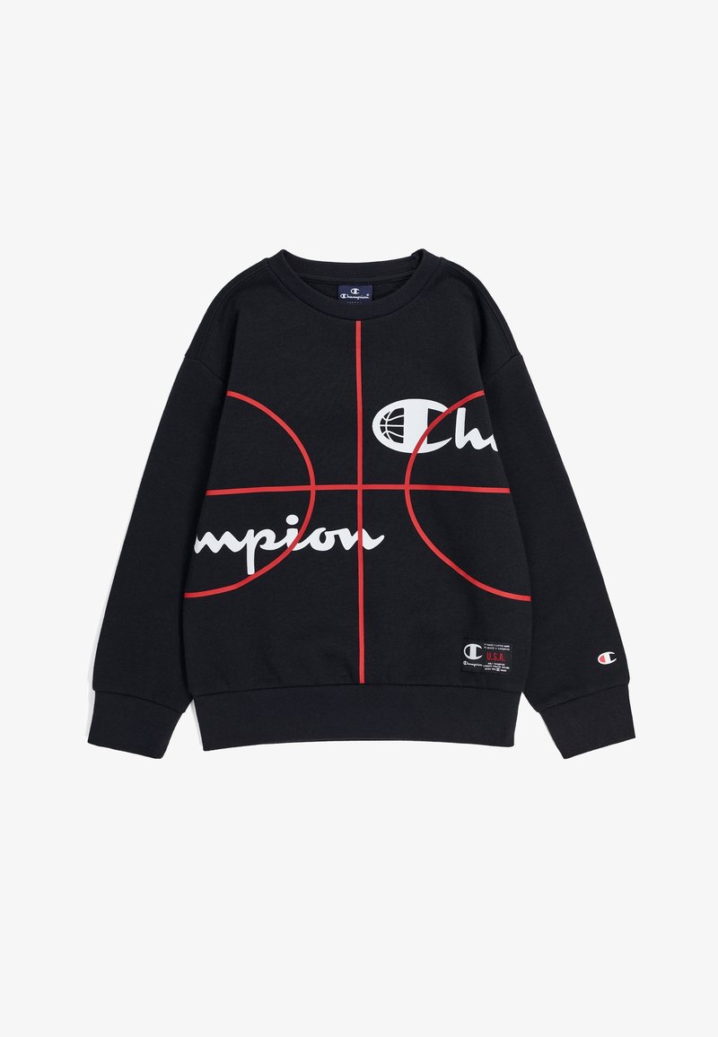 Champion BASKETBALL CREWNECK - Felpa - black
