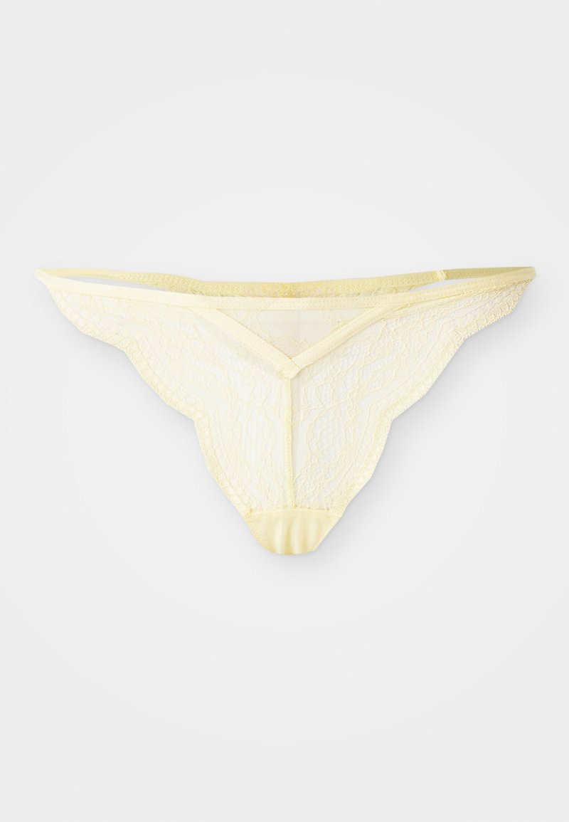 Hunkemöller String lichtgeel