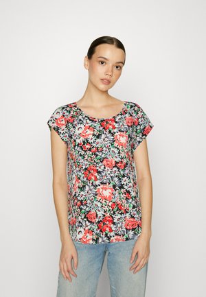 ONLY ONLVIC - Μπλούζα - black/multi-coloured