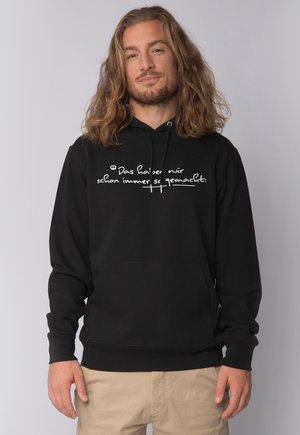 DAS HABEN WIR SCHON IMMER SO GEMACHT - Sweat à capuche - black